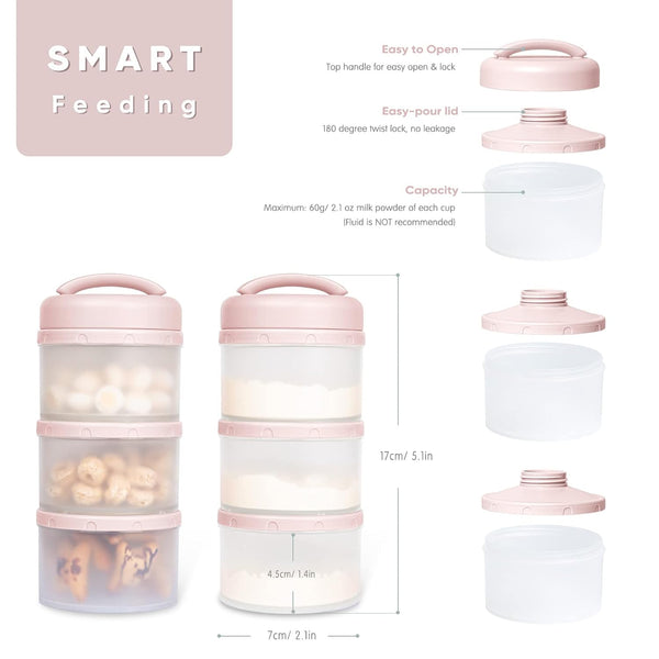 Stackable Milk Powder Dispenser